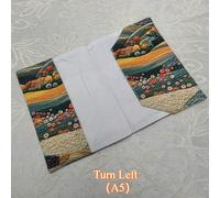 TEMU 1 de libro de tela " Field", una gruesa para libros, ideales para regalos y diarios