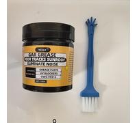 TEMU 1 de lubricante automotriz de 100G específico para limitadores de puertas, bisagras, rieles de techo solar, de ruidos extraños y grasa sólida para ventanas y puertas