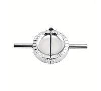 TEMU 1 de Máquina para hacer dumplings de acero inoxidable fácil de usar - un prensa ravioli multifuncional con un cortador de masa adecuado para cocineros caseros como para cocinas profesionales