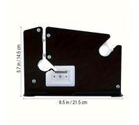 TEMU 1 de máquina selladora para bolsas de plástico, ideal para tiendas y , un kit para bolsas congeladas y dispensador de cinta adhesiva