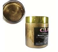 TEMU 1 de pintura acrílica metálica de la serie retro de 110G - Pintura metálica de grado profesional. Adecuada para pintar en diversas superficies como , hojas, plásticos, metales