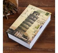 TEMU 1 de seguridad metálica sigilosa, diseño de falso con cerradura con llave, cajón de escritorio objetos de , moneda, joyería, - Organizador no impermeable