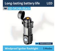 TEMU 1 de SMILING SHARK Linterna Recargable Portátil Ultra para Exteriores USB C, Linternas , Linterna de , Linterna de Bolsillo, Mini Linterna Potente para el Hogar, Uso Diario, Emergencias,