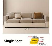 TEMU 1 de Sofá de Color Sólido, Tela de Chenille Elástica de Cobertura Completa, Adecuada para Todas Antideslizante, Se a la Mayoría de Asientos de Reclinadores