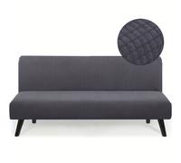 TEMU 1 de sofá tipo futón sin brazos, cubierta elástica para sofá cama completa para todas , plegable universal con elástico adecuada para sentarse o , ideal para familias con mascotas