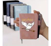 TEMU 1 Diario Bros. Harry Potter de bolsillo | 100 hojas/200 páginas A7 con y bolígrafo, para y material de escritura, papelería , , lineado, material de papel