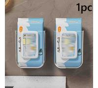 TEMU 1 Dispensador de Toallitas Húmedas de Pared - Soporte Adhesivo Resistente para Baños, Guarderías y Camping | Abertura Ancha + Set de Regalo para las Fiestas