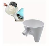 TEMU 1 embudo de para batidora Kitchenaid, para KSM150 de 5 cuartos, embudo de polvo de plástico con fácil vertido, derrames y desorden