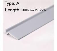 TEMU 1 , especificación de 118 pulgadas, tira de autoadhesiva para puertas y ventanas, a prueba de viento y lluvia, reducción de ruido, fácil de instalar, adecuada para puertas y ventanas.