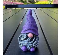 TEMU 1 , Estatuas de gnomos de jardín de resina colorida, simpáticas figuras de Papá Noel , decoración interior y exterior, perfectas para regalar en , Navidad, Acción de Gracias