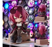 TEMU 1 figura de anime de una con pelo rosa, un must-have para coleccionables de moda y artículos de escritorio. Ideal para regalos de Acción de Gracias y Navidad