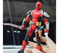 TEMU 1 figura de Marvel Avengers Deadpool, un coleccionable de PVC con móviles, para fans del anime como regalo para , San Valentín o .