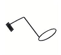 TEMU 1 gancho de metal para en la pared, para exhibir cascos de motocicleta, máscaras de baile