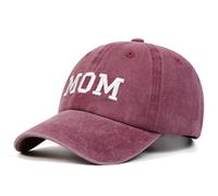 TEMU 1 gorra ajustable de y otoño con bordado de "DAD MOM", sombrero casual para exteriores y protección solar
