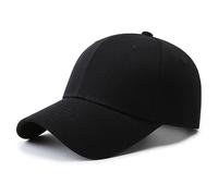 TEMU 1 gorra de béisbol clásica negra - Gorra estilo con protección solar, gorra deportiva casual, ajuste ajustable, cómoda para usar todo , gorra de béisbol, sin batería.