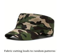 TEMU 1 Gorra de Camuflaje para Hombre, Ideal para Deportes al , Gorro de Senderismo Camuflado para Todas , Gorro de Camuflaje de Bosque para Exteriores, Sin Batería
