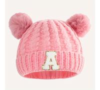 TEMU 1 gorro de punto transpirable y para bebé&niño con 26 , ideal para otoño e invierno, decoración y moda diaria al