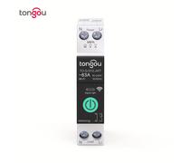 TEMU 1 , Inteligente MCB Doodle WIFI con Protección contra Sobrecorriente, Protección contra Tensión, 1-63A, Control sin varillas Remoto, Hogar Inteligente