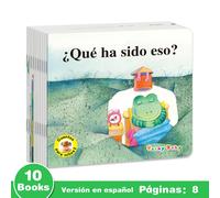 TEMU 1 juego de 10 libros de cuentos ilustrados para niños en español