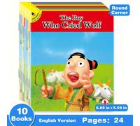 TEMU 1 Juego de 10 libros ilustrados de cuentos infantiles en inglés 3