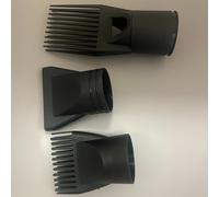 TEMU 1 Juego de 3 Peines para Boquilla de Secador de Pelo Compatibles con Diámetro de 4.5cm, Adecuados para Nuestros Grandes Secadores