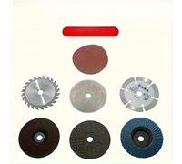 TEMU 1 Juego de 7 Discos Circulares ProCut de 3 Pulgadas con Disco Mini de 75 mm - Estructura de Acero Duradera, Hoja para Motosierra y Kit de Herramientas de Corte Metálico