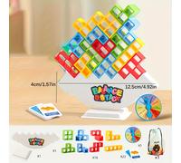 TEMU 1 juego de bloques de , juegos de mesa interactivos, juguetes de apilamiento de rompecabezas, juegos de de mesa para mejorar la concentración y ver quién apila más