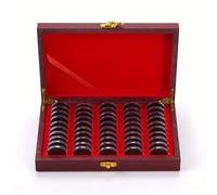 TEMU 1 Juego de de Almacenamiento de Monedas - Porta Monedas Ajustable para 50 Monedas de 17/20/25/27/30mm - Organizador Protector de Monedas - Regalo para Coleccionistas de Monedas