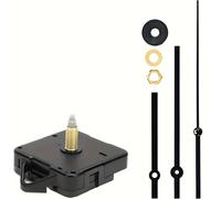 TEMU 1 Juego de Silencioso para Reloj de Pared, 3 Manecillas, Piezas de Repuesto para Reparación y Kit Decorativo DIY