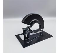 TEMU 1 Juego de Soporte Metálico Ajustable con Base de + Bloqueo Multiángulo, Herramienta de Conversión para Carpintería DIY, Accesorio para Sierra de Mesa/Máquina Cortadora