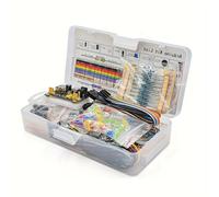 TEMU 1 Kit de componentes electrónicos DIY con placa de pruebas de 830 puntos de conexión para R3 con