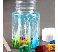 TEMU 1 Kit de Jardín Flotante Mágico - Un Set de Experimentos con Piedras de Agua, No Requiere Electricidad, Ideal para Decoraciones y Regalos de Vacaciones