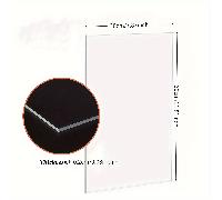 TEMU 1 lámina de acrílico transparente - Duradera, y fácil de cortar, ideal para proyectos DIY, reemplazo de marcos, protección de y manualidades
