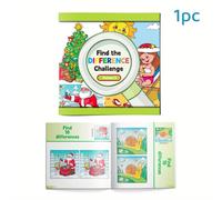 TEMU 1 libro de cuentos "Encuentra las diferencias" diseñado excepcionalmente para niños de 6 a 12 años