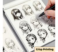 TEMU 1 Libro de de Anime para Principiantes con Fáciles de Dibujar y Páginas de Práctica - Libro de Práctica de Anime para Artistas, y Aprendices de Dibujo (Guía de )