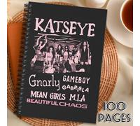 TEMU 1 Libro K- Group Cuaderno Diario - Diseño -Pop Oficial con de Miembros y Títulos de Canciones, Más de 100 Páginas