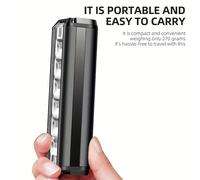 TEMU 1 Luz de Bicicleta Ultra con Carga Tipo-C, 6 LED Principal, 5 de Iluminación - Ideal para y al