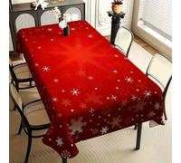 TEMU 1 mantel navideño con diseño de , ideal para picnics, barbacoas, fiestas y decoraciones de
