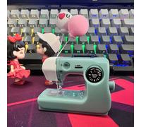 TEMU 1 Máquina de Coser en Miniatura Coleccionable, Juguete Cápsula No Eléctrico - para Decoración y Exhibición de en Interiores, Regalo Ideal para Accesorios de Microescenarios