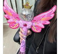 TEMU 1 Máquina de mágica de princesa redonda - Máquina de automática con y luces, de densas para juegos al sin batería ni de , diversión juguetona, en cuentos de , por