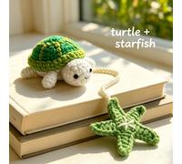 TEMU 1 Marcapáginas de Tejido a , Diseño 3D de con Crochet, Material de Hilo, Regalo Ideal para Lectores, Uso Multifuncional, Puede Usarse Como de Cortina, Decoración de Coche