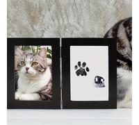 TEMU 1 Marco de Fotos Plegable para Mascotas con 1 de Tinta, Pliegue