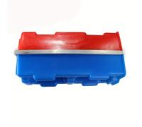 TEMU 1 Molde de Ladrillo de Cemento, Molde de Bloque , Molde de Panel de Ladrillo de Entrelazado para , Adecuado para Construcción, Tamaño 16.14in×8.46in×7.87in