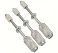 TEMU 1 o 3 tornillos de ajuste largos de metal para de bordar, para bastidores Brother y
