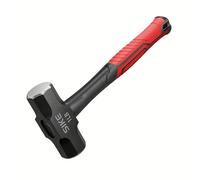 TEMU 1 octogonal de resistencia - Herramienta manual sólida y duradera con mango ergonómico antideslizante, a prueba de golpes e ideal para construcción, demolición y proyectos, negro y