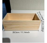 TEMU 1 organizador de cosméticos de escritorio, de almacenamiento para entrada, de almacenamiento de madera para perfumes y aromaterapia