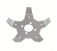 TEMU 1-Pack Cuchilla de metal universal para recortadora eléctrica, cabezal de corte para desbrozadora, cuchilla para cortacéspedes para el cuidado del césped del jardín