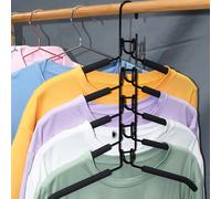 TEMU 1-Pack Percha Mágica Multifuncional Desmontable de Capas, Percha para Ropa, Almacenamiento para Armario Doméstico, Artefacto Plegable que Ahorra - Adecuado para de , Navidad, Halloween