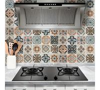 TEMU 1 , Papel adhesivo para cocina resistente al aceite, 0.15 mm de grosor, impermeable, autoadhesivo, resistente a altas temperaturas, para estufas, campanas extractoras y gabinetes, PVC