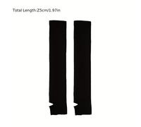 TEMU 1 Par/2 de Calcetines de Baile 70cm, Protectores Cálidos para Piernas y Cubiertas de Ballet para Adultos